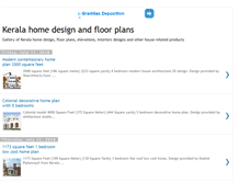 Tablet Screenshot of keralahousedesigns.com